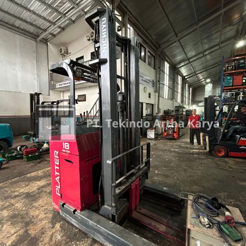 Reachtruck Nichiyu 1.8 Ton 6 Meter